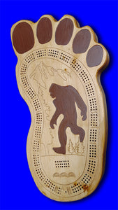 20" Bigfoot Cribbage Board