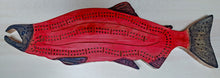 Load image into Gallery viewer, Salmon Cribbage Board
