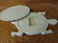 Load image into Gallery viewer, Turtle Cribbage Board - 2 Piece

