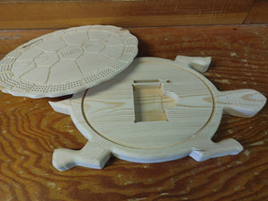 Turtle Cribbage Board - 2 Piece