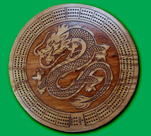 Load image into Gallery viewer, 11&quot; Round 4 Track Cribbage Board
