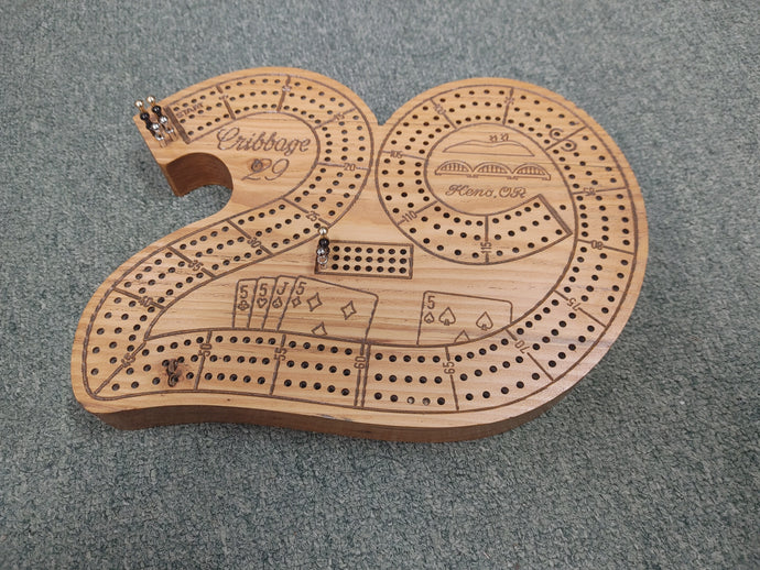 29 Cribbage Board - XL & XS