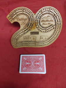 29 Cribbage Board - XL & XS