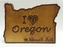 Load image into Gallery viewer, Oregon State Wood Silhouette
